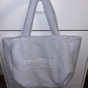 PINK Victoria's Secret Gray Athleisure Tote